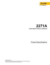 Thumbnail of document Data Sheet - 2271A-NPT-HC20 Industrial Pressure Calibrator